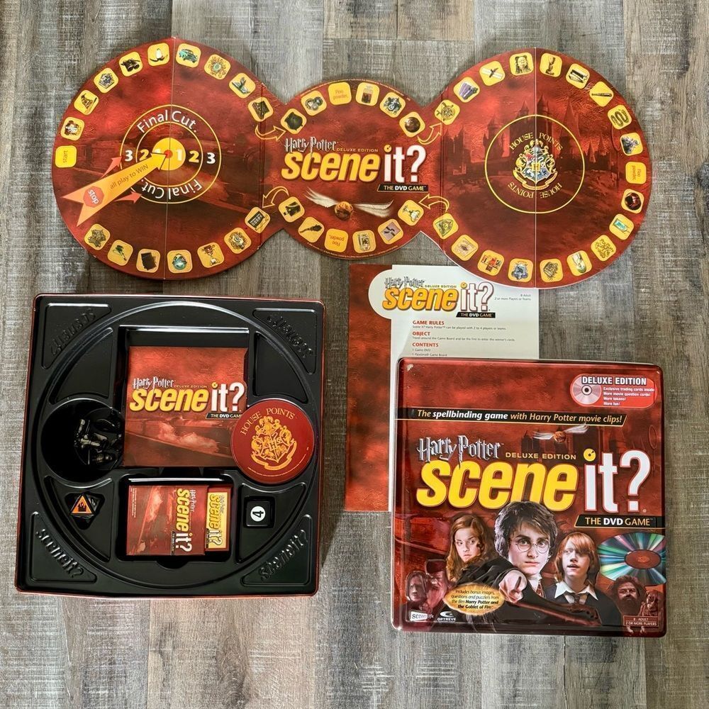 Harry Potter Scene It? Deluxe Edition DVD Game - Picture 2 of 5